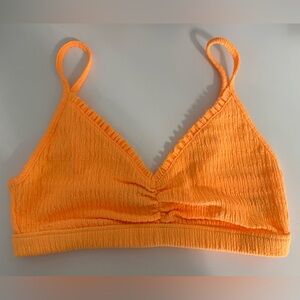 American Eagle Outfitters Orange Super Cropped Cami